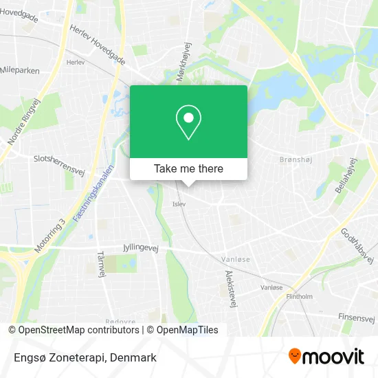 Engsø Zoneterapi map