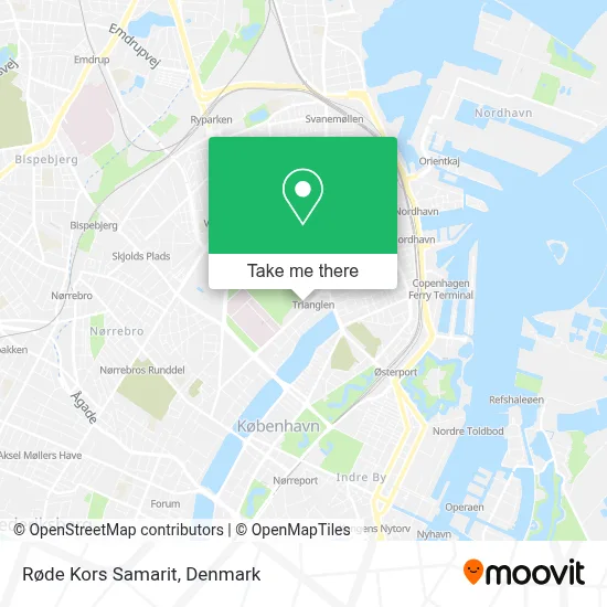 Røde Kors Samarit map