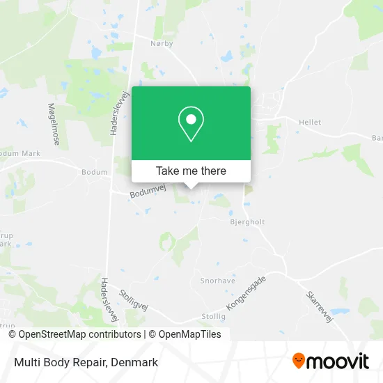 Multi Body Repair map