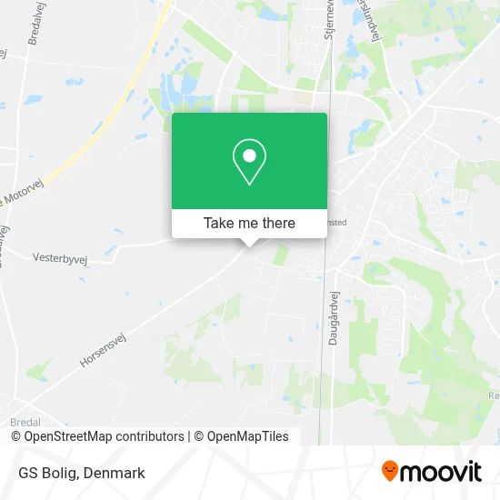 GS Bolig map