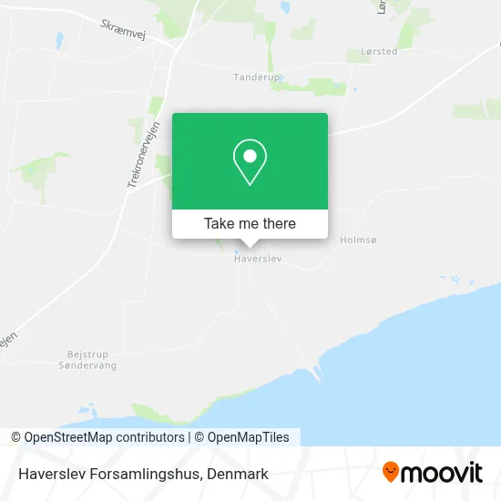 Haverslev Forsamlingshus map