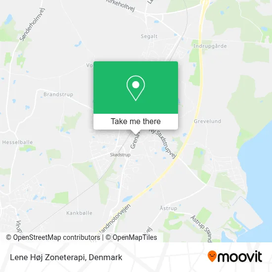 Lene Høj Zoneterapi map