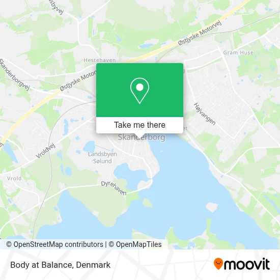 Body at Balance map