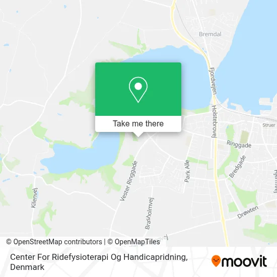 Center For Ridefysioterapi Og Handicapridning map