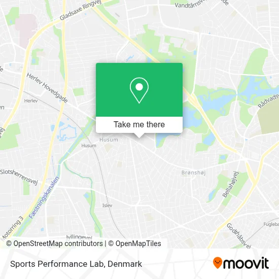 Sports Performance Lab map