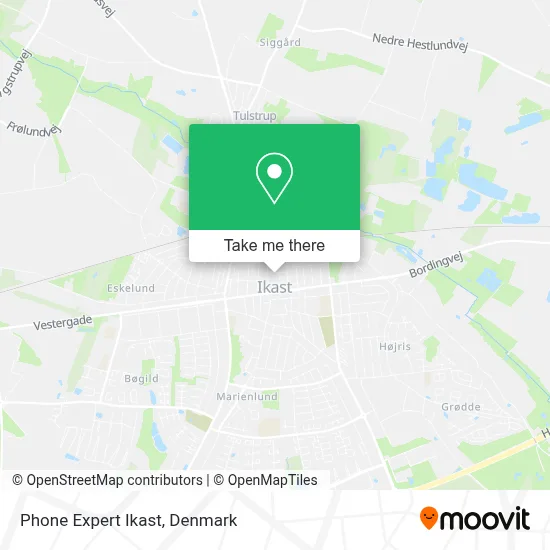 Phone Expert Ikast map