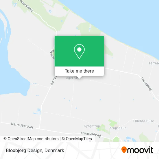 Bloxbjerg Design map