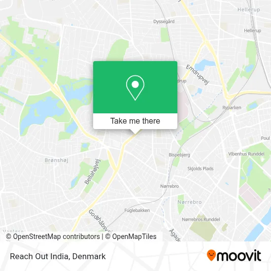 Reach Out India map