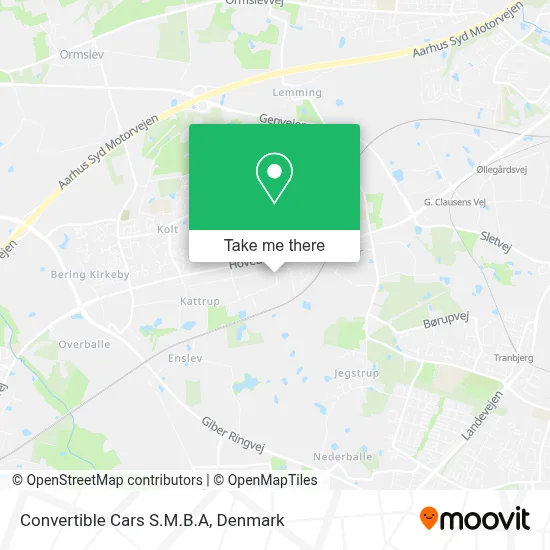 Convertible Cars S.M.B.A map