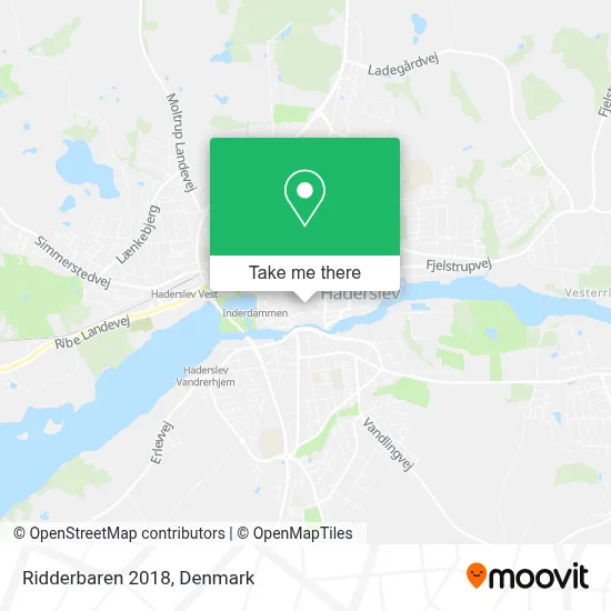 Ridderbaren 2018 map