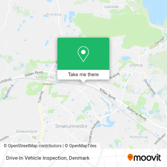 Drive-In Vehicle Inspection map