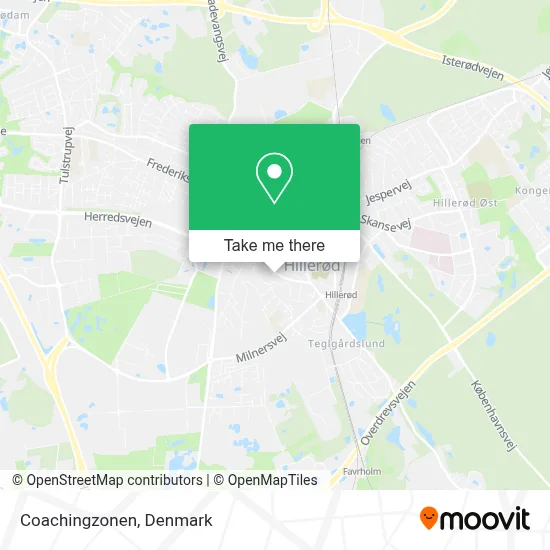 Coachingzonen map