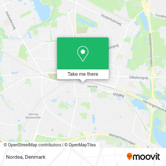 Nordea map
