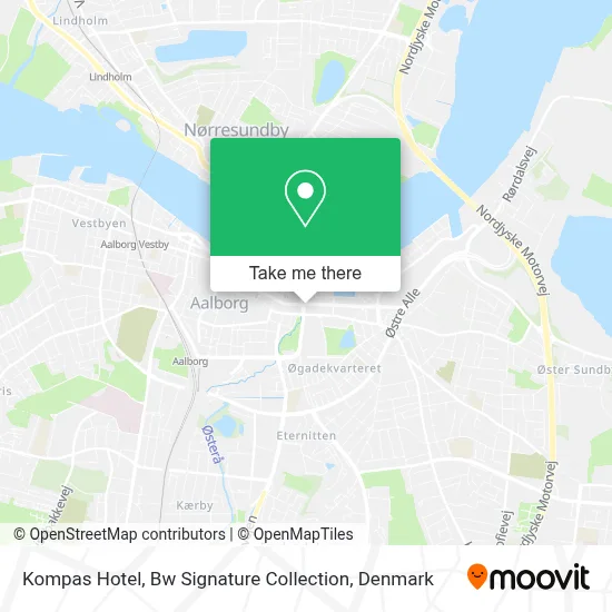 Kompas Hotel, Bw Signature Collection map