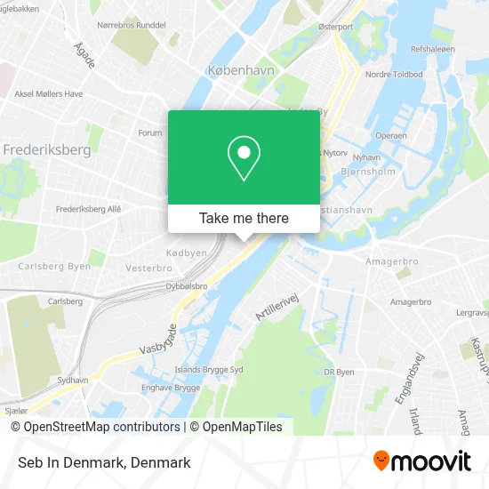 Seb In Denmark map