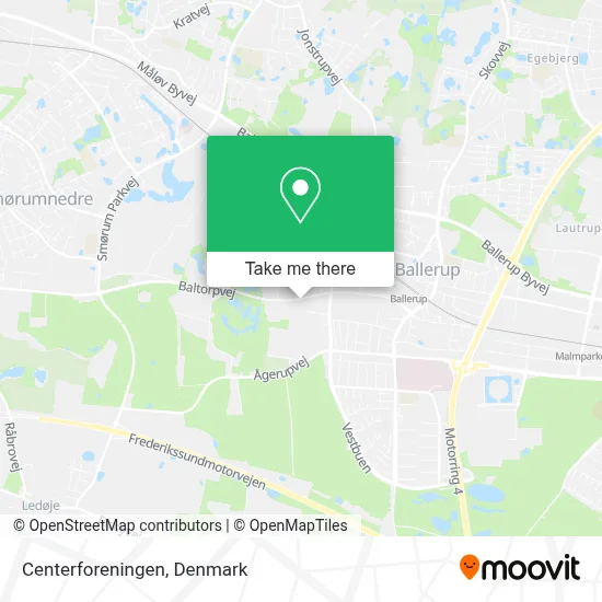 Centerforeningen map
