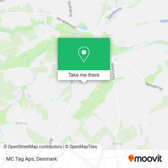 MC Tag Aps map