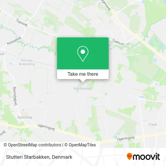 Stutteri Starbakken map