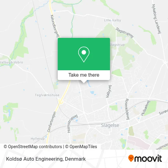 Koldsø Auto Engineering map