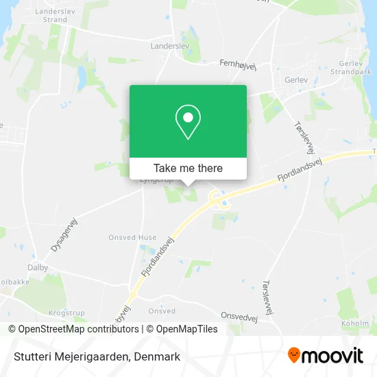 Stutteri Mejerigaarden map