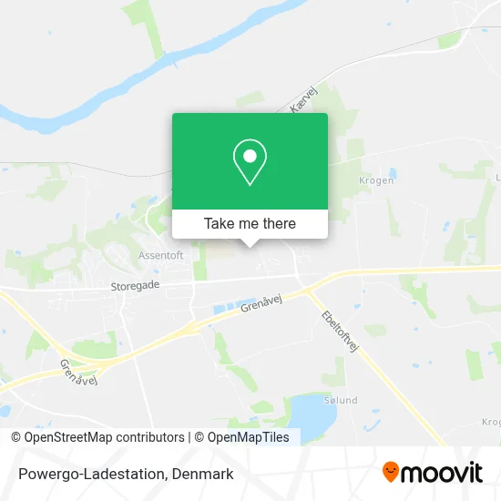 Powergo-Ladestation map