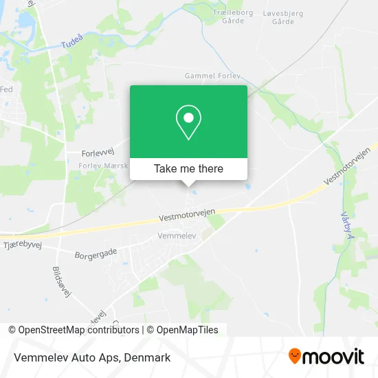 Vemmelev Auto Aps map