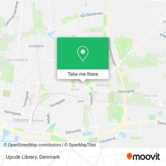 Upcdk Library map