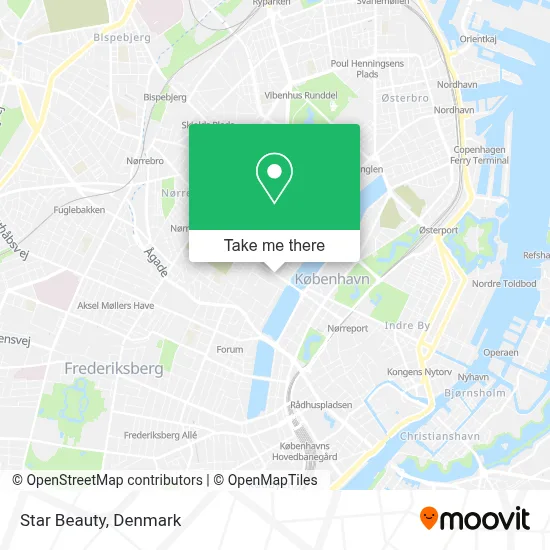 Star Beauty map