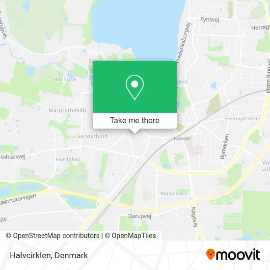 Halvcirklen map