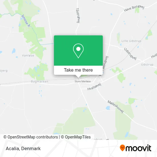 Acalia map