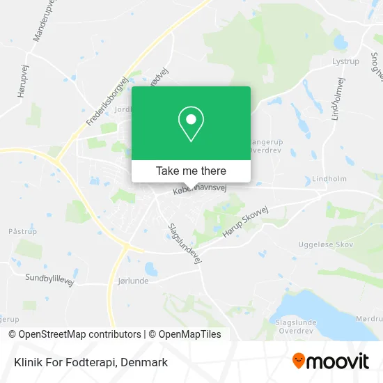 Klinik For Fodterapi map