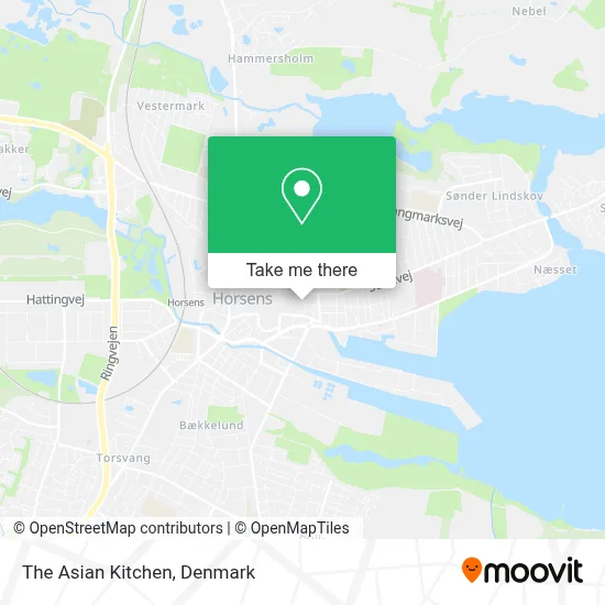 The Asian Kitchen map