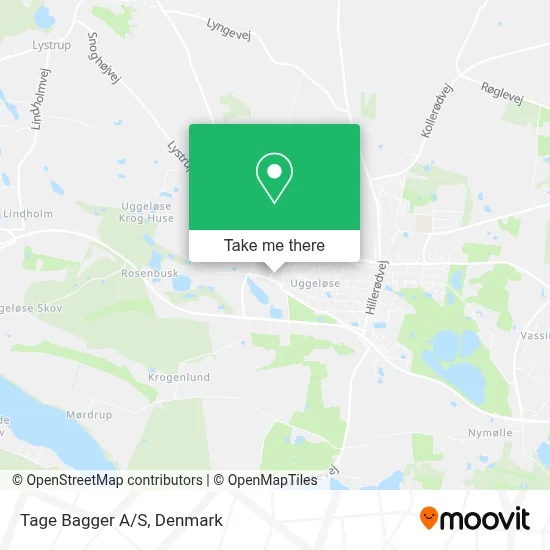 Tage Bagger A/S map