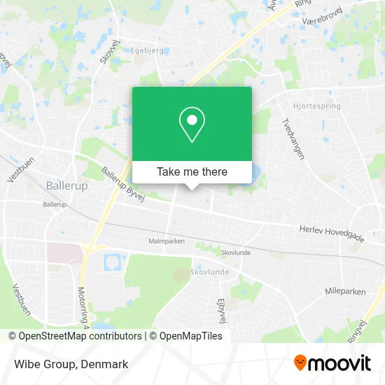 Wibe Group map