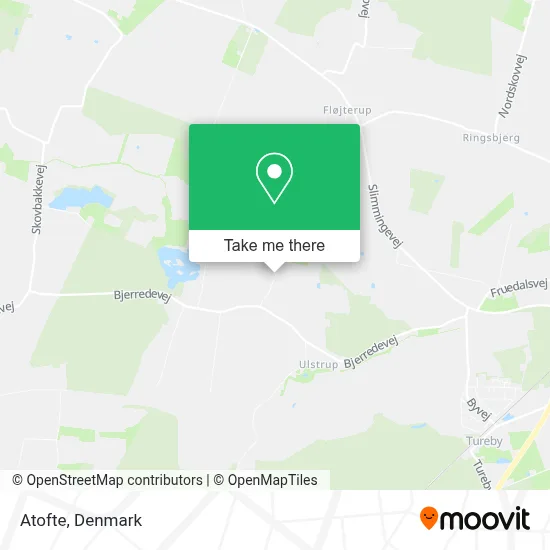 Atofte map