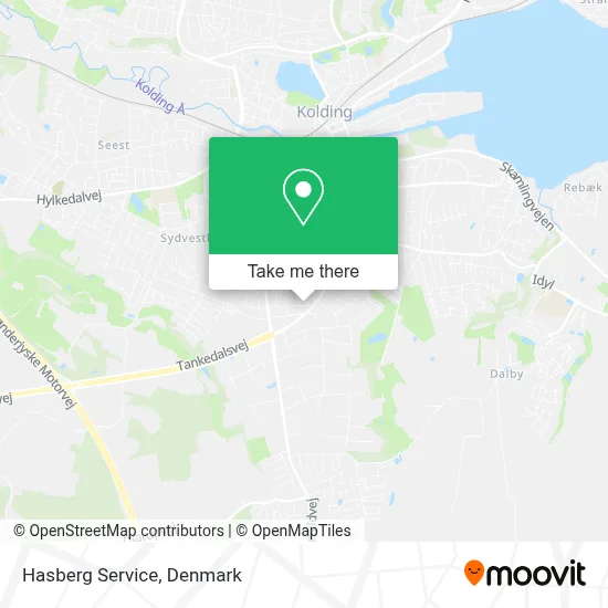 Hasberg Service map