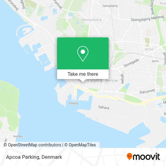 Apcoa Parking map