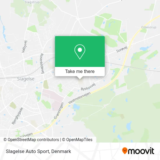 Slagelse Auto Sport map