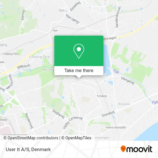 User It A/S map