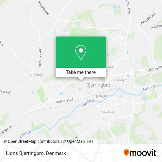 Lions Bjerringbro map