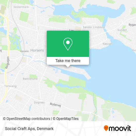 Social Craft Aps map