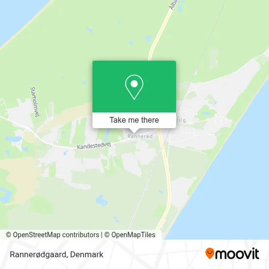 Rannerødgaard map