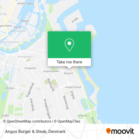 Angus Burger & Steak map