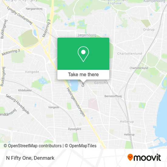 N Fifty One map