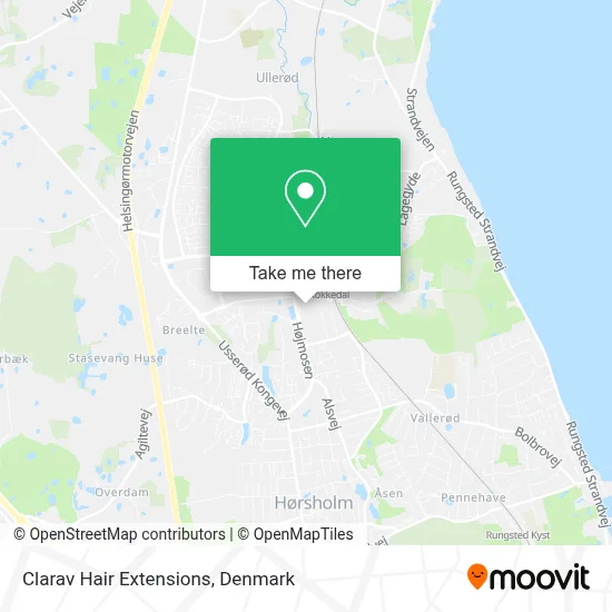 Clarav Hair Extensions map