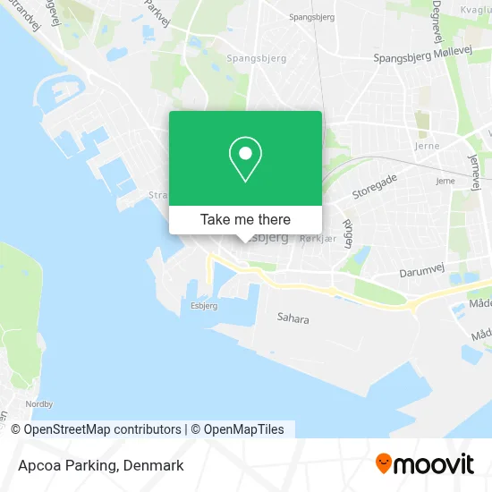 Apcoa Parking map
