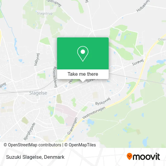 Suzuki Slagelse map