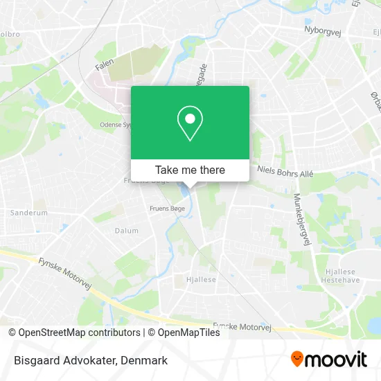 Bisgaard Advokater map