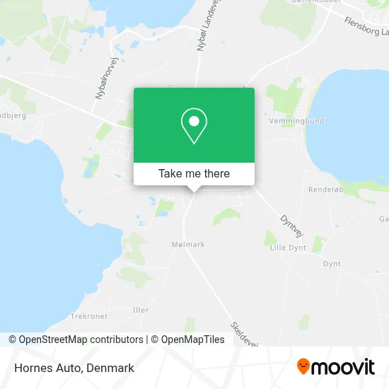 Hornes Auto map