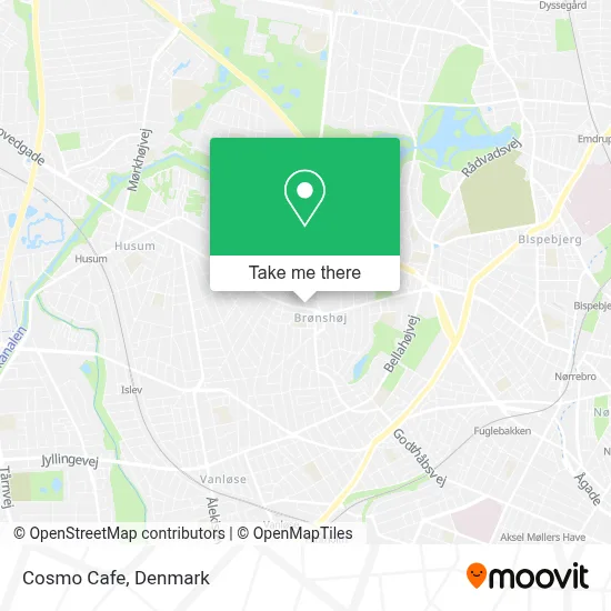 Café Cosmo map
